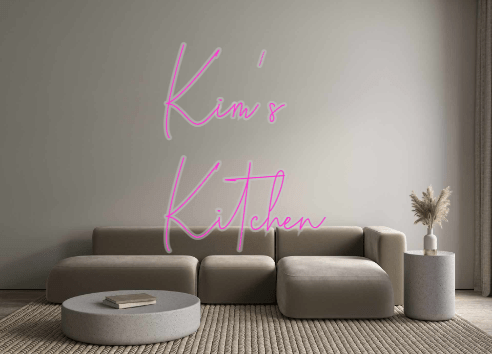 Custom Neon: Kim's Kitchen - Neon Filter