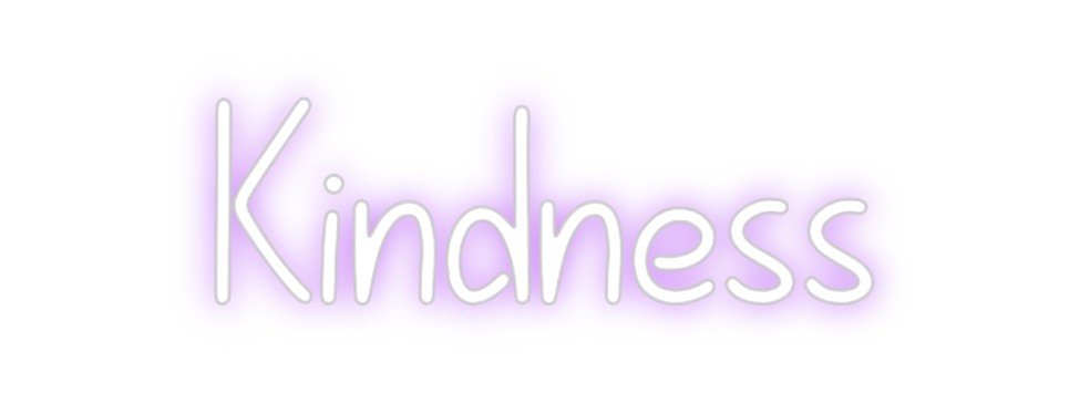 Custom Neon: Kindness - Neon Filter