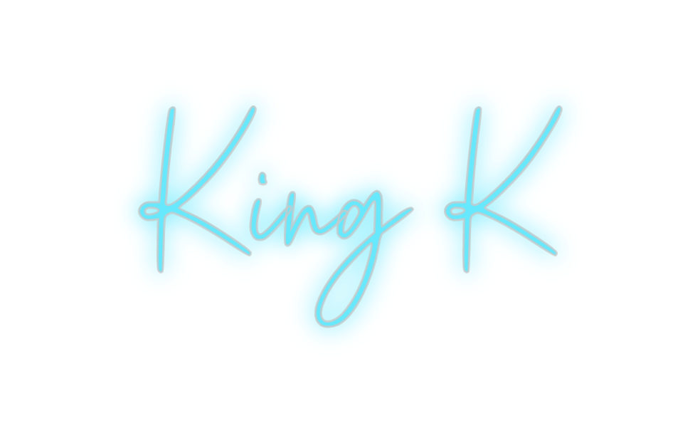 Custom Neon: King K - Neon Filter