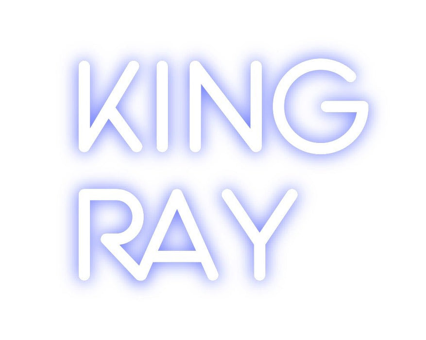 Custom Neon: King Ray - Neon Filter