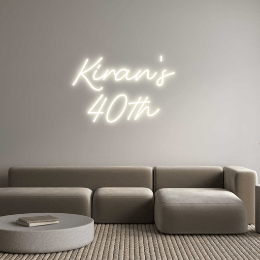 Custom Neon: Kiran's 40t... - Neon Filter