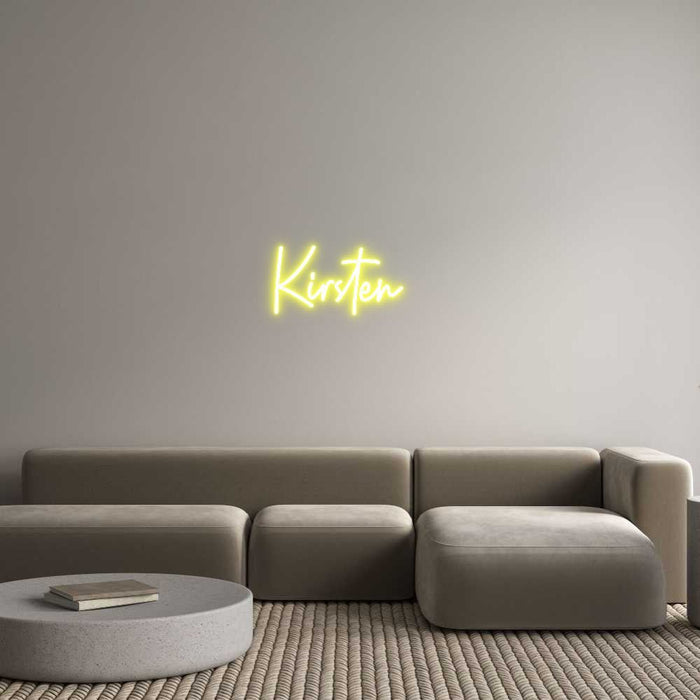 Custom Neon: Kirsten - Neon Filter