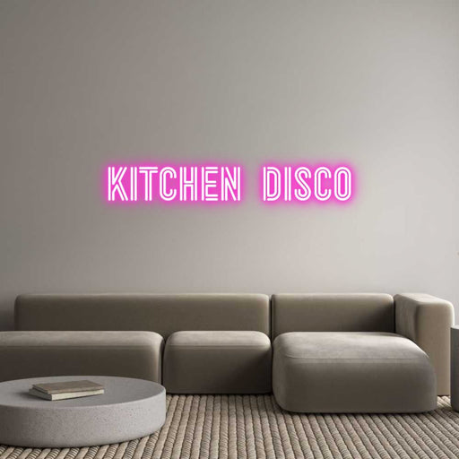 Custom Neon: Kitchen Disco - Neon Filter