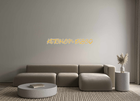 Custom Neon: KITCHEN DISCO - Neon Filter