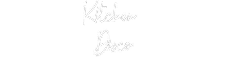 Custom Neon: Kitchen Disco - Neon Filter