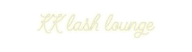 Custom Neon: KK lash lounge - Neon Filter