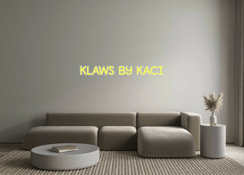 Custom Neon: KLAWS BY KACI - Neon Filter