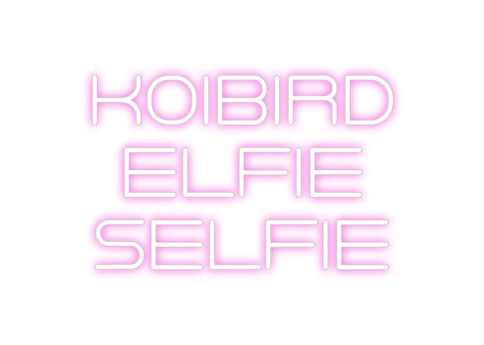 Custom Neon: KOIBIRD ELFI... - Neon Filter