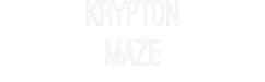 Custom Neon: Krypton Maze - Neon Filter