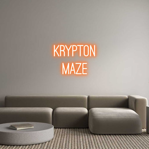 Custom Neon: Krypton Maze - Neon Filter