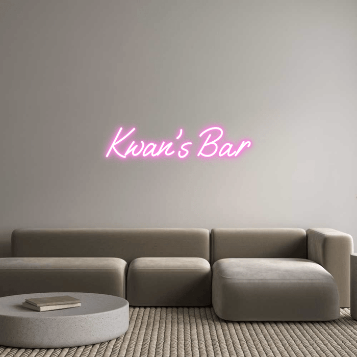 Custom Neon: Kwan's Bar - Neon Filter