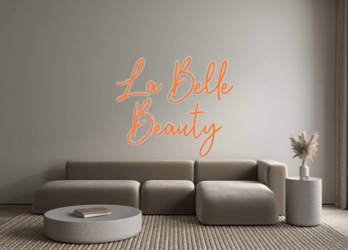 Custom Neon: La Belle Beauty - Neon Filter