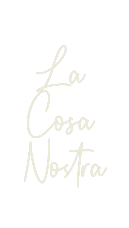 Custom Neon: La Cosa Nos... - Neon Filter