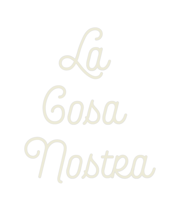 Custom Neon: La Cosa Nos... - Neon Filter