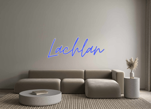 Custom Neon: Lachlan - Neon Filter