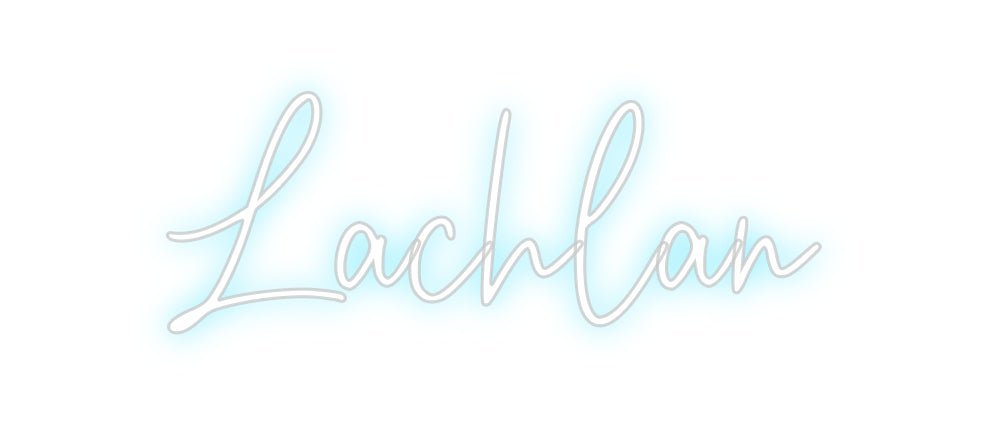 Custom Neon: Lachlan - Neon Filter