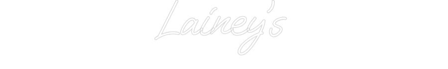 Custom Neon: Lainey's - Neon Filter