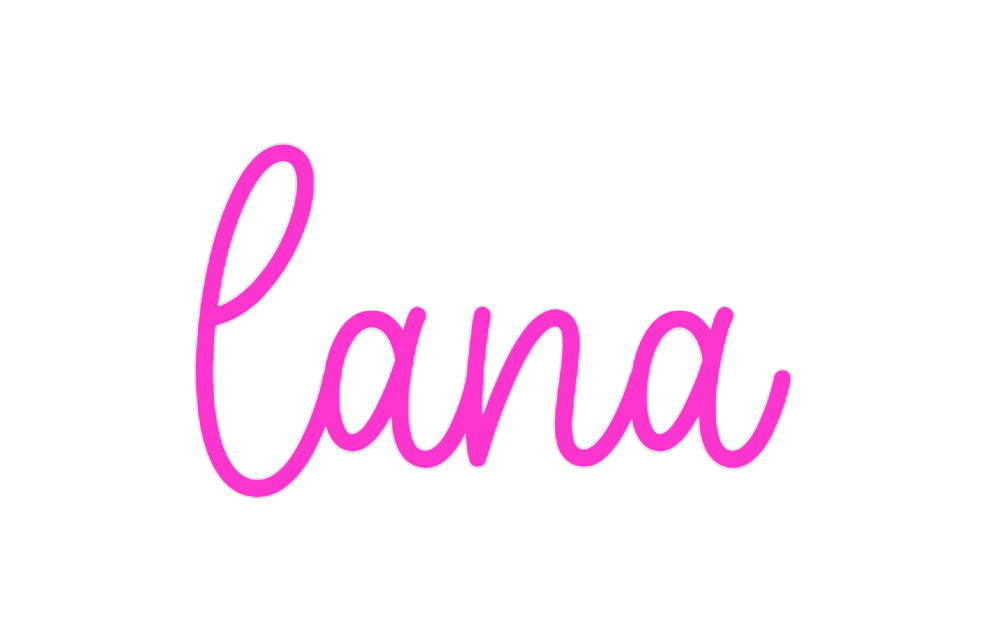 Custom Neon: Lana - Neon Filter