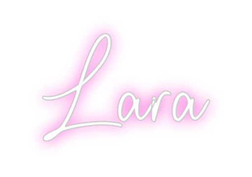 Custom Neon: Lara - Neon Filter