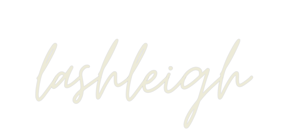 Custom Neon: lashleigh - Neon Filter