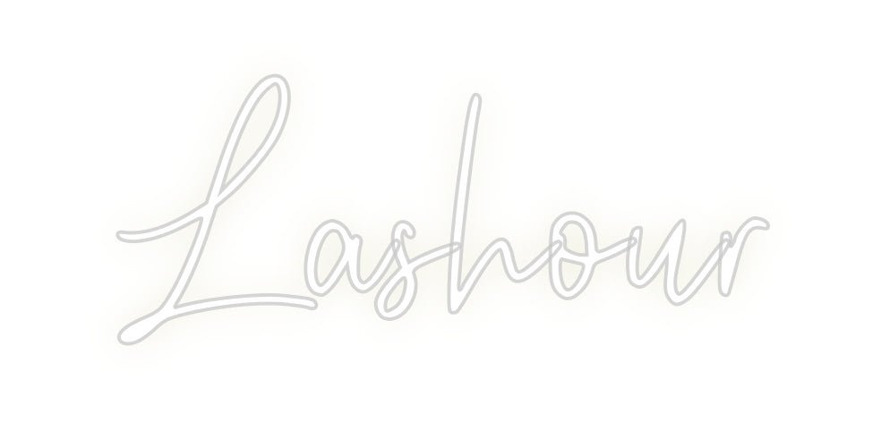 Custom Neon: Lashour - Neon Filter