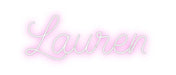 Custom Neon: Lauren - Neon Filter