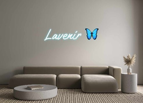 Custom Neon: Lavenir 🦋 - Neon Filter