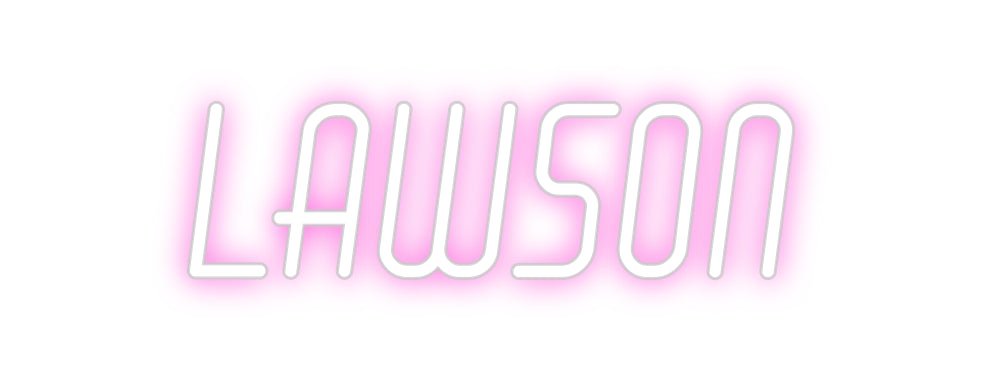 Custom Neon: Lawson - Neon Filter