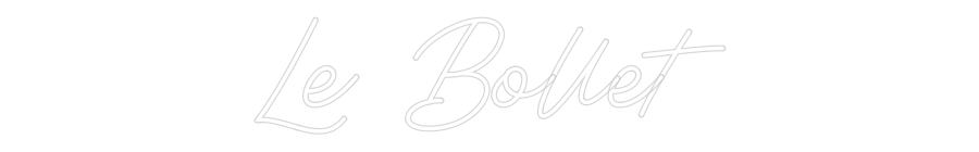 Custom Neon: Le Bollet - Neon Filter