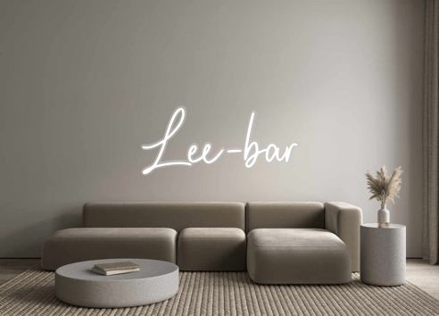 Custom Neon: Lee - bar - Neon Filter