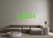 Custom Neon: LEEK - Neon Filter