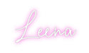 Custom Neon: Leena - Neon Filter