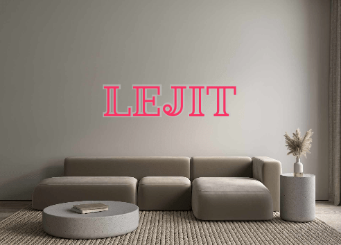 Custom Neon: LEJIT - Neon Filter