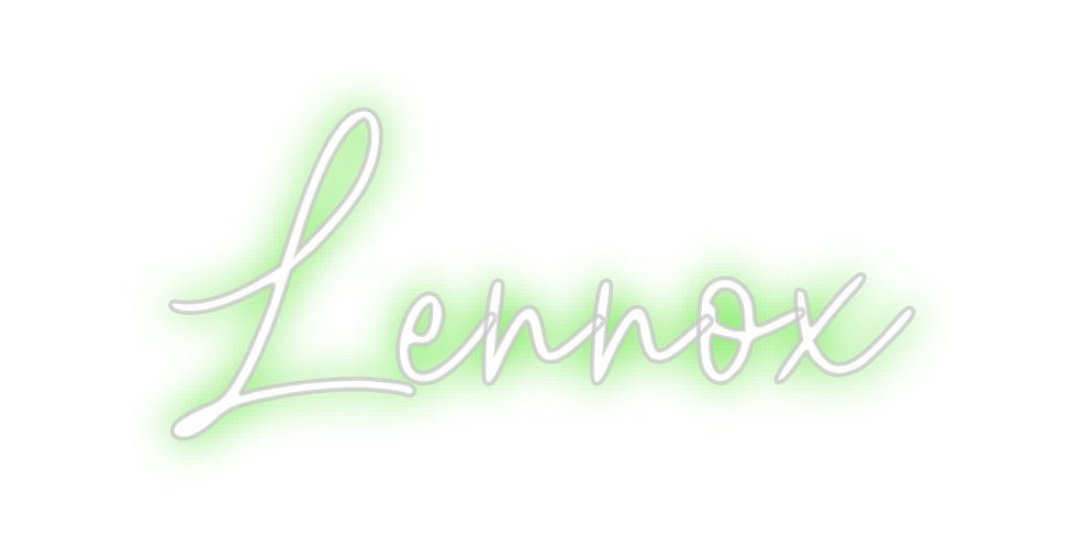 Custom Neon: Lennox - Neon Filter