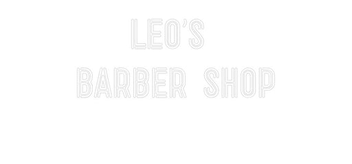 Custom Neon: Leo’s Barbe... - Neon Filter