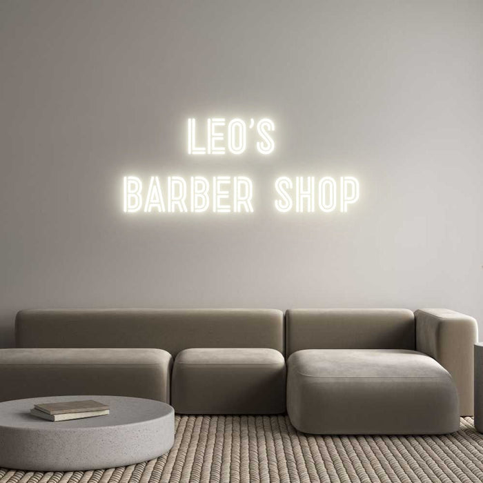 Custom Neon: Leo’s Barbe... - Neon Filter