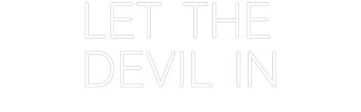 Custom Neon: Let the devi... - Neon Filter