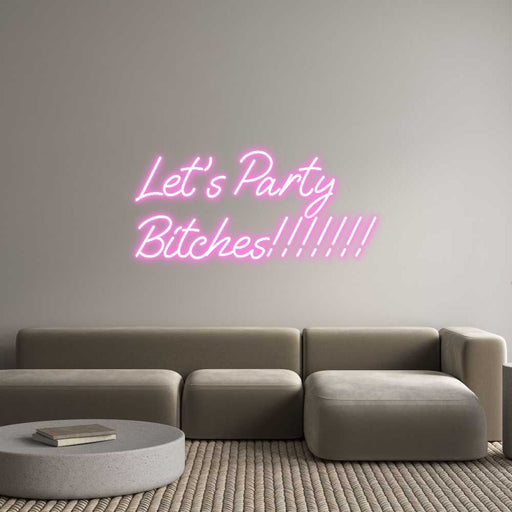 Custom Neon: Let’s Party ... - Neon Filter