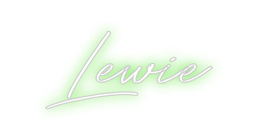 Custom Neon: Lewie - Neon Filter