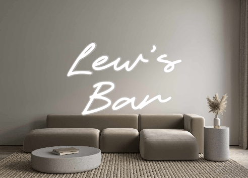 Custom Neon: Lew’s Bar - Neon Filter