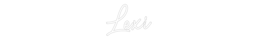 Custom Neon: Lexi - Neon Filter