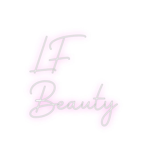 Custom Neon: LF Beauty - Neon Filter