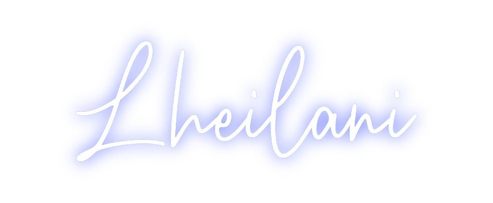 Custom Neon: Lheilani - Neon Filter