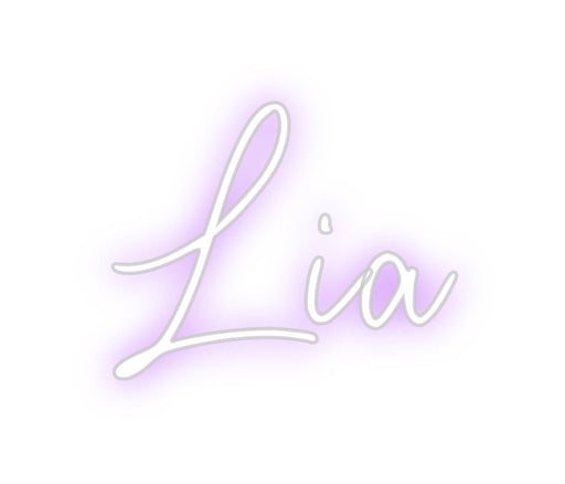 Custom Neon: Lia - Neon Filter