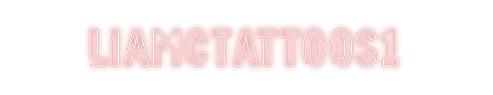 Custom Neon: Liamctattoos1 - Neon Filter