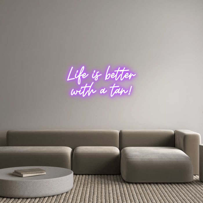 Custom Neon: Life is bette... - Neon Filter