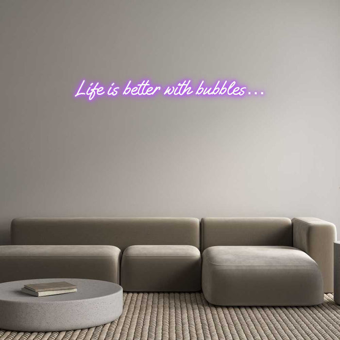 Custom Neon: Life is bette... - Neon Filter