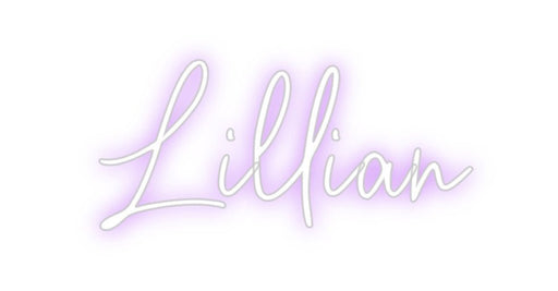 Custom Neon: Lillian - Neon Filter