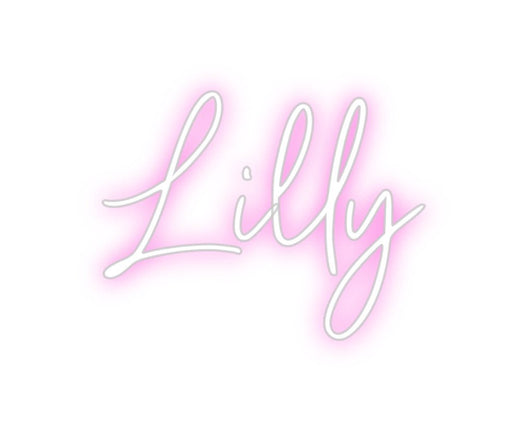 Custom Neon: Lilly - Neon Filter