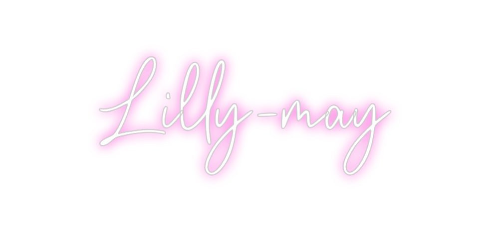 Custom Neon: Lilly - may - Neon Filter